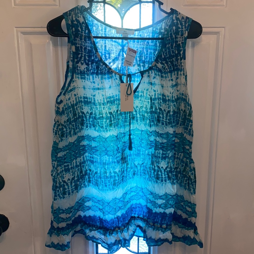 NWT Beautiful Blue Top